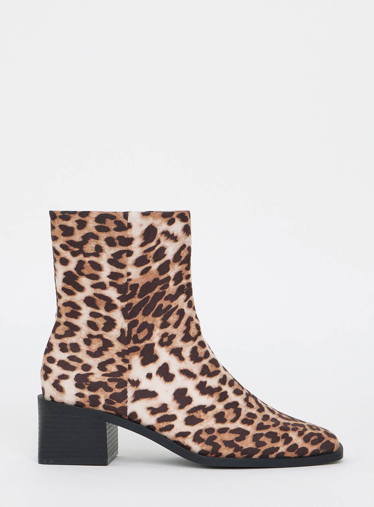 SIMPLY BE Square Toe Ankle Boot Wide Fit 36 - Image 3
